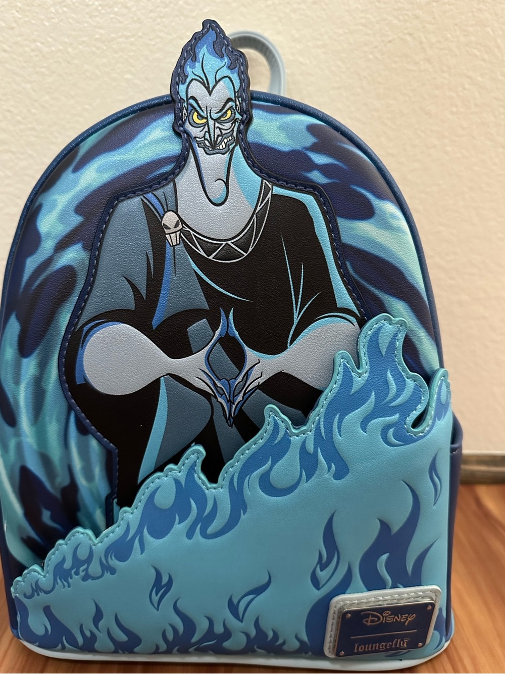 NWT Loungefly Disney Hercules Hades flame backpack - Picture 2 of 4